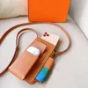 Toppdesignväska kvinnor mini telefonväska mode minimalistiska hörlurar läppstift messenger väska en axel crossbody väska handväska