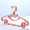 Hangers 100 Pcs Clothes Hanger Kids Clothing Organizer Coat Children Bow-knot Design Plastic Hook