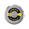 Stainless Steel Round Ruler 203050m Portable Engineering Measuring Disk with Concealed Rocker Carbon Tape 240109