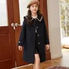 Kids Winter Wool Blend Coats Vintage Fashion Teen Girl