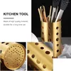 Contenitore portaoggetti da cucina Portaposate Bacchette versatili Cucchiaio Organizzatore Fornitura Gadget Forchette Cucchiai in acciaio inossidabile