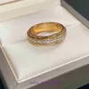 Collana di design di pneumatici per auto di moda cuore 18k autentico anello di diamanti in oro con bracciale orecchini per uomo e donna squisita fattura fashiona con scatola originale
