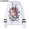 Felpe New Demon Slayer Anime Divertente Cartoon Felpe con cappuccio da uomo Oversize Kimetsu No Yaiba Felpa Casual Tanjiro Kamado Graphic Felpa con cappuccio da uomo