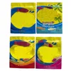 Package bag packing Strong sealing Bags resealable Packages aluminium foil Kids Sour soft chewy tropical 600mg wholesale Amcmb