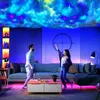 1pc New Cloud Light, 3D Thunder Cloud LED Light, Lightning Cloud Light, Colorful Atmosphere Night Light, DIY Creative Cloud Light For Game Room, Garage Light, 16ft