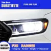 Per Ford Ranger LED Faro 16-21 Accessori Auto Testa Della Lampada Streamer Indicatore di Direzione DRL Luce di Marcia Diurna Luce Diurna