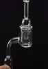 XXL Quarz Thermal Banger Quarz Bubbler Vergaserkappe 10 mm 14 mm 18 mm männlich weiblich 9045 Grad 100 echter doppelwandiger Quarznagel7196729