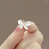 Brooches Exquisite Butterfly Brooch Mini Opal For Women Fixed Clothes Accessories Anti-light Buckle Jewelry Corsage Pin