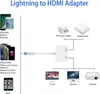 Lightning Şarj Portu ile Güçsüz 1080p Ekran Dönüştürücü, Projektör/Monitör/TV için uygun iOS cihazlarıyla uyumlu iPhone-HDMI adaptörü