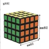 Moedor de fumaça criativo cubo de rubik quatro camadas liga de zinco conjunto de fumar atacado 58mm - 58mm Ohirl