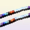 CSJA Reiki Multilayer 7 Chakra 108 Mala Bead Bransoletka dla mężczyzn Kobiety OPAL Star Pendant Rainbow Medytacja Healing Tassel Bangle JE3649951