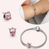 2024 New Hot Sale Sterling Sier Beads Fit Original Bracelet for Women Diy Fashion Jewelry Pig Ladybug Cute Charms