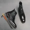 Dress Shoes Men's Comfortable Mens Casual High-quality Business Leather Fashionable Formal Non-slip Office