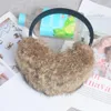 Arrival Women Winter Real Rabbit Fur Earmuffs Girls Warm Plush Earflaps Thermal Lady Natural Earmuff 240108