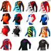 Men's T-shirts Mountain Speed Descending Bike Riding Suit T-shirt Off Road Motorcycle Racing Suit Long t Men's Top