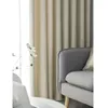 Moderne elegante effen kleur raambehandelingsgordijnen Thermisch geïsoleerd verduisteringsgordijn voor woonkamer hal slaapkamer voile 240109