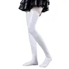 Frauen Socken Anime Colorblock Gestreifte Oberschenkel Hohe Strümpfe Kunstleder Sexy Overknee Lange Party Clubwear