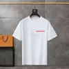 Designer Mens Camisetas Roupas Moda Algodão Casais Tee Casual Verão Homens Mulheres Roupas Marca Manga Curta Tees Carta Clássica Camisetas 87z7c