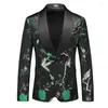 Мужские костюмы Дизайнерская одежда Роскошный пиджак Свадебное деловое платье Пальто Мужская мода Тонкие пиджаки Костюм Homme Большой размер 5XL 6XL