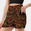 Skirts Colorful Autumn Trees Woman Fashion 2024 Pant Skirt Mini Office Short Colourful Fall Season