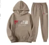 2024 Trainingspak herennake trapstar trainingspakken hoodie Europa Amerikaans basketbal voetbal tweedelig met damesjack met capuchon en lange mouwen TRAPSTARf Spring M-3XL