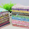 2420 cm coton tissu conception fleur Serier Patchwork tissu gros artisanat Quater Bundle couture pour tissu 50pcslot2456607