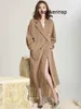 Luxury Coat Maxmaras 101801 Pure Wool Coat Original with lining high-end double-sided cashmere coat camel wool coat high version off-season