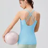 Yoga Outfit Antibom Gilet Femmes Avec Coussinets De Poitrine Courir Sous-Vêtements De Fitness Serré Nude Sport Soutien-Gorge