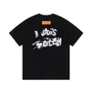 Mężczyźni Women Louiseity Designer T Shirty Printed Mash Man T-shirt bawełniana swobodna luksusowa marka Viutonity tee krótkie rękawy trend Hip Hop Streetwear Tshirts 7280