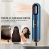 Hair Dryers Mini Hair Dryer Anion Blow Dryer Multifunction Portable Ionic Blower 3 Gear Auto Off Hair Styling Tool Q240109