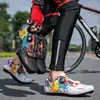 Professional Cycling Mtb Shoes Men SPD Road Dirt Bike Route Cleat Flat Sneaker Racing Women Cykel Mountain Cyklingskor 240109