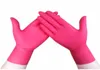 Pink Paws Gants en nitrile en poudre de latex, gants jetables en caoutchouc, non stériles, sans danger pour les aliments, distributeur pratique, paquet de 14503596