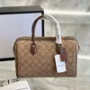 Mirror Quality Sacoche Rowan Boston Designer Väskor Kvinnor Mens 7a Luxury Bagage Läder Sling Kopplingspåsar Cross Body Totes Handväska Trunk Satchel Purse Axele Påsar