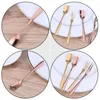 Spoons 2 Pcs Spoon Fashion Restaurant Supplies Ice Cream Coffee Stir Metal Serving Home Tableware Scoops