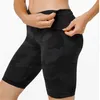 lu-066 Pantaloni da yoga nudi da donna in estate delicati sulla pelle e traspiranti Vita alta 5 cm sollevamento fianchi fitness ciclismo e pantaloncini sportivi attillati lulumon