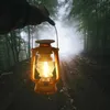 Portable Lanterns High Quality USB Solar Vintage Oil Lamp Outdoor Hanging Lantern Camping Easy Carrying Lights