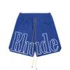 Rhude Shorts Zomer Mode Strandbroek Heren Hoge kwaliteit Street Wear Rood Blauw Zwart Paars Broek Heren Kort Us Size S-xl