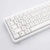 Klawiatury Fendai 126 Klawisze XDA Profil PBT Keycaps Spersonalizowane angielskie japońskie rosyjskie urocze keycap do mechanicznej klawiatury niestandardowy Klawisz CAPL240105