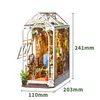 Robotime Rolife DIY Book Nook Gardenhouse With Lights Easy Assemble Gift for Child TGB06 240108