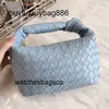 Borsa a mano in vera pelle Botteg Venet Jodies Candy Mini borsa intrecciata annodata a mano con gnocchi nuvola moda donna