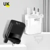 25W PD Fast Charging Single Port Type-C Wall Adapters Telefon LAPTOP LARGER EU/US/UK ADAPTERAD FÖR IPHONE SAMSUNG SMART TELEFON