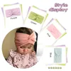 Hair Accessories Baby Headband Spring Summer Soft Elastic Cotton Headbands Solid Color Kids Knit Bands