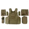 Giacche da caccia Gilet tattico da uomo Molle da esterno Armatura da combattimento Accessori da combattimento Custodia Camo Esercito militare