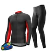 Set da corsa MTB pile termico invernale da equitazione bici tuta in jersey da uomo abbigliamento sportivo pantaloni con bretelle caldi Ropa Set abbigliamento da ciclismo