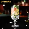 Vinglas med kreativa cocktailglasögon kopp personlig bubbla dryck koppar juice dryck kopp bägare vinglas glas champagne glas koppar drinkware yq240105