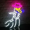 1pc Assassin Duck-neonbord, voor wanddecoratie, CLUB-feestneonlicht, winkel thuis slaapkamer grot sfeer LED-neonlicht, muurhangende lichtverjaardagscadeaulampen