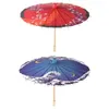Ombrelli Ombrello di carta giapponese a olio Vintage Fiori di ciliegio Decorazione di danza antica in stile cinese