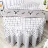 10pcs Plastic Disposable Table Covers Household Portable Kitchen Oilproof Tablecloth Waterproof Restaurant Tafelkleed Modern 240108