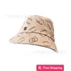 Designer Ball Caps Famille C Xiaoxiang Correct Print Double C Chapeau de seau Femme Classique Crème solaire Chapeau assorti de haute qualité 0NBH