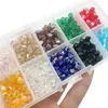 Armbanden Bicone Oostenrijks Kristal 3/4/6mm 500 stuks Glazen Spacer Losse Kralen voor Sieraden Maken Armband Kleding Accessoires Diy Kit Set Box